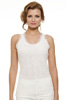 Corded Lace Frayed Tank