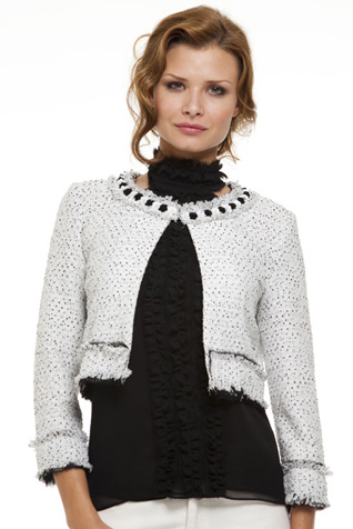 Paete Flower Cropped Jacket