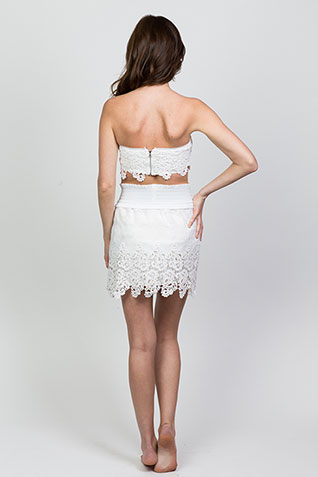 Lace Gauze Skirt