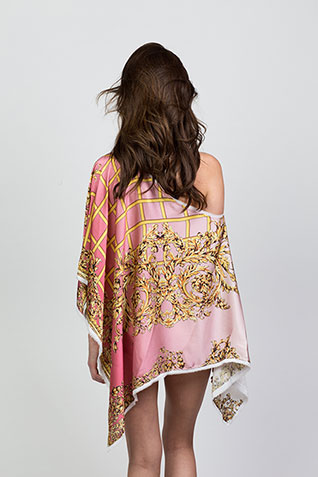 Silk Scarf Top