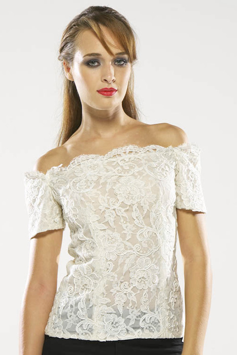 off shoulder lace styles