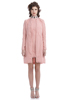 Slashed Frayed Swing Duster
