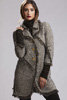 Metallic Tweed Coat