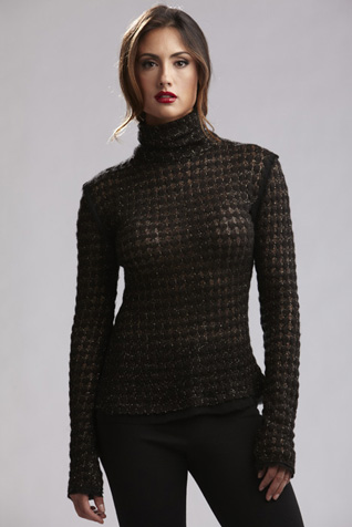 Turtleneck Knit Sweater