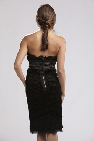 Velvet Bustier Dress