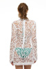 Abstract Lace Tunic Coverup