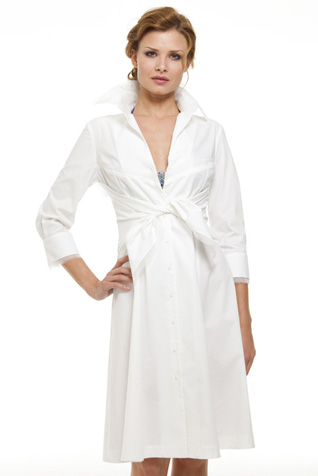 Cotton Shirt Dress