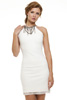 Sheath Dress with Necklace