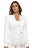 Structured Blazer with Lace