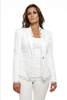 Structured Blazer with Lace
