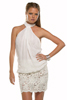Gauze Halter Top