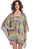 Frayed Chiffon Knit Wrap