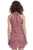 Gold Chained Sheath Dress