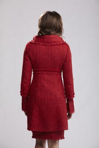 Classic Duster with Structured Collar