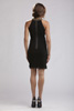 Jersey Dress with Neck Trim
