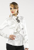 Hammered Satin Ascot