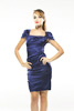 Pleated Cocktail Dress