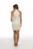 Beaded Silk Cocktail Dress