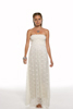 Lace Tube Maxi Dress