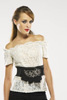 Belt with Bow and Flower