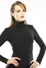 Jersey Turtleneck with Chains
